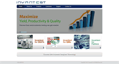 Desktop Screenshot of invantest.com